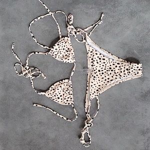 Cheetah Print Two Piece